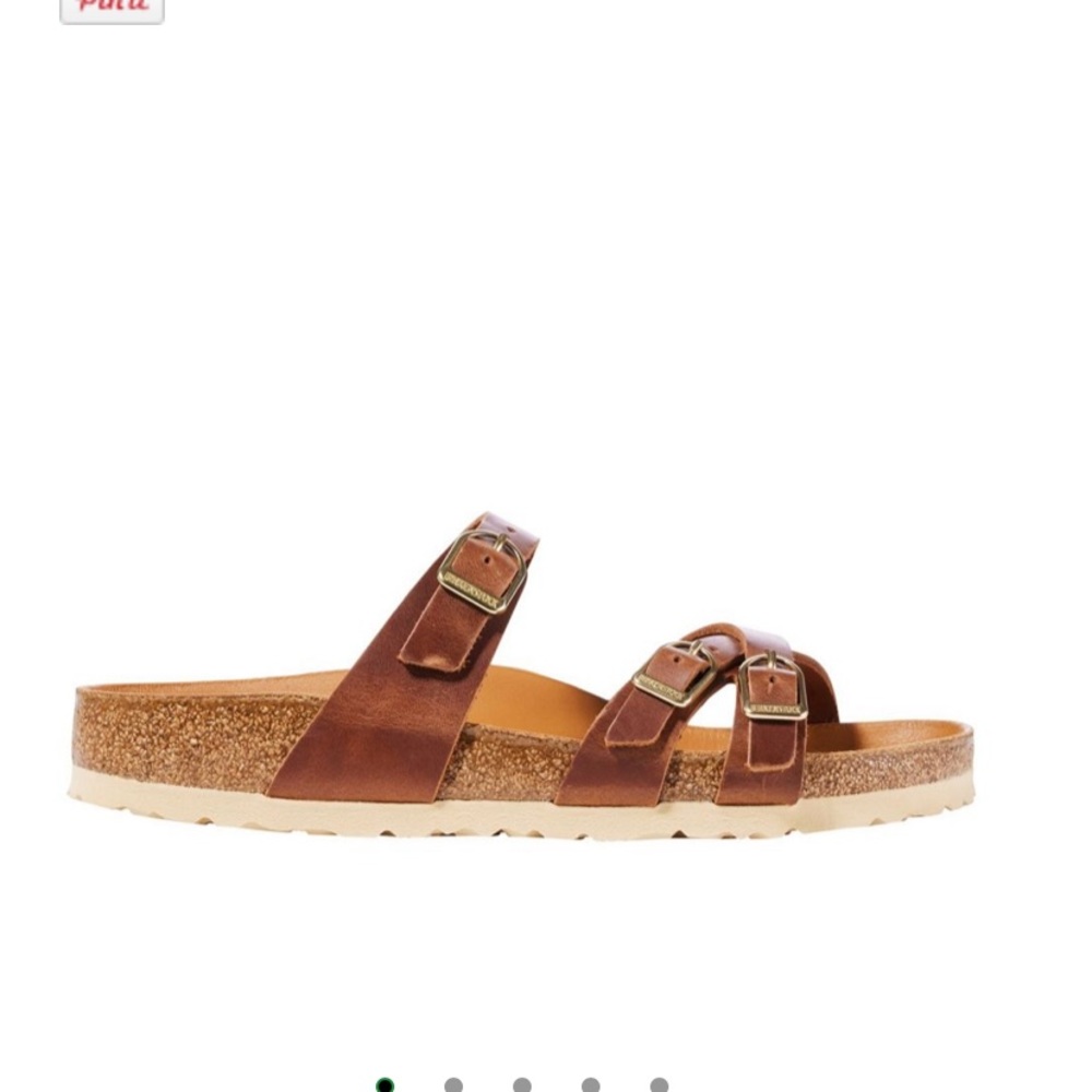 Women's Birkenstock Hex-D Buckle Franca Sandals, Oiled Leather
